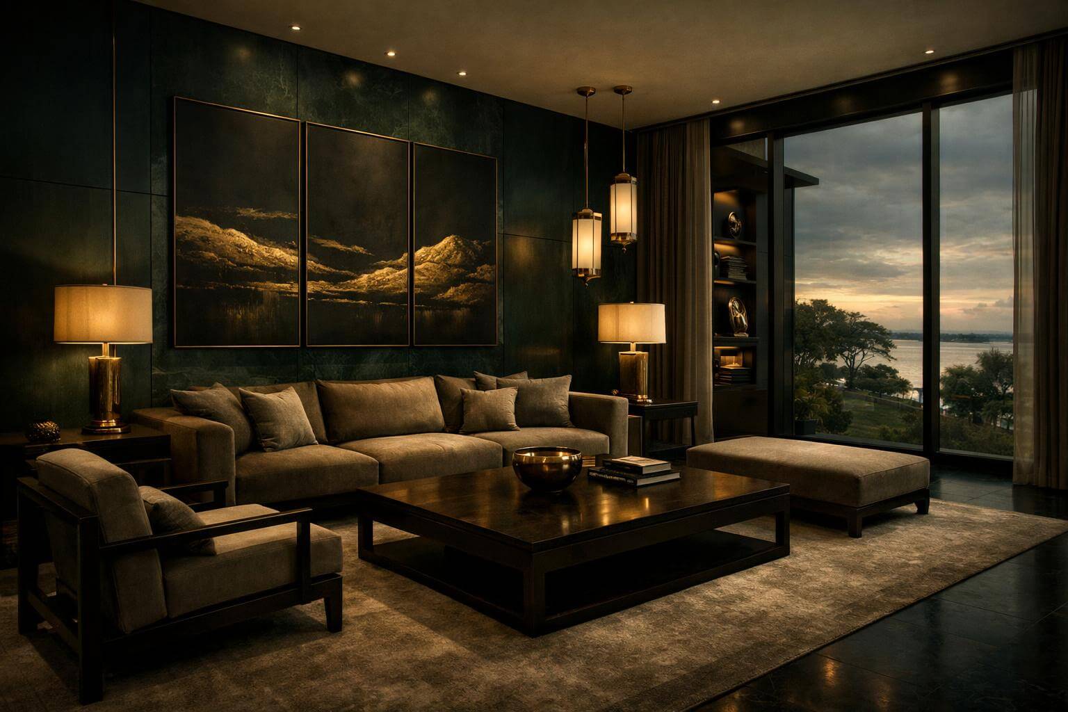 Luxury residence interior